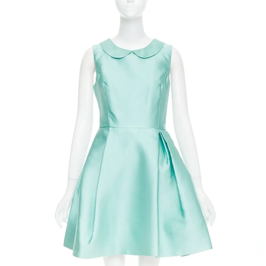 Rochas RCA421A Blue Polyester Never worn, with tag - Front View