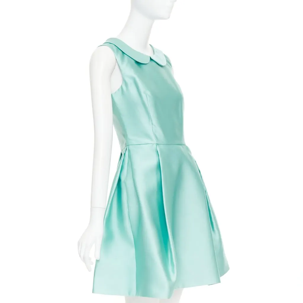 Rochas RCA421A Blue Polyester Never worn, with tag - Inside View
