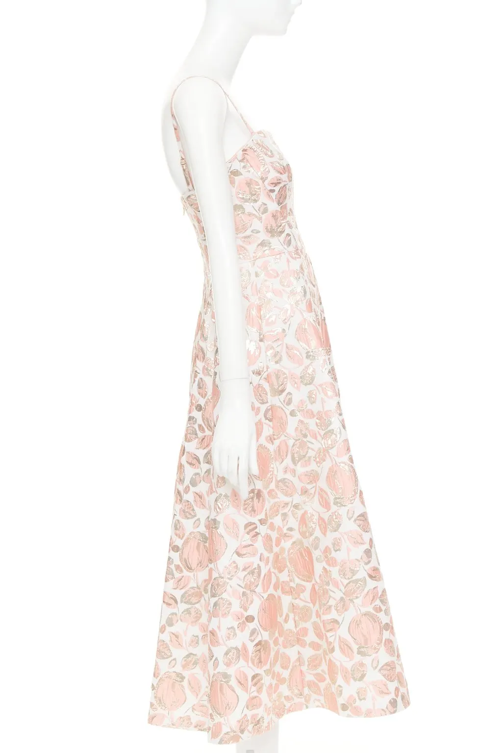 Kate Spade Pink Polyester Dress Pink Polyester Very good - Model View