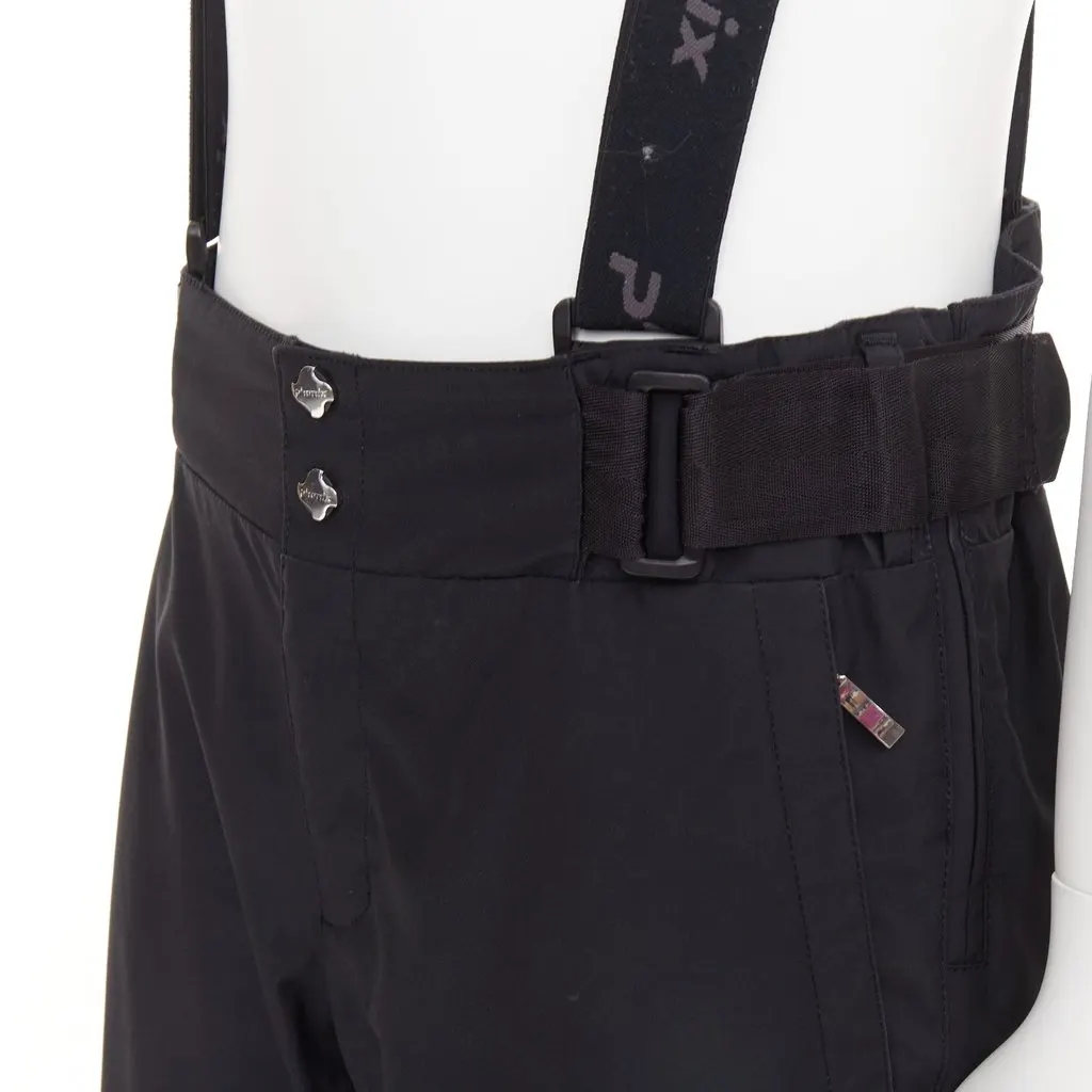 Unsigned Black Polyester Trouser Black Polyester Fair - Back View