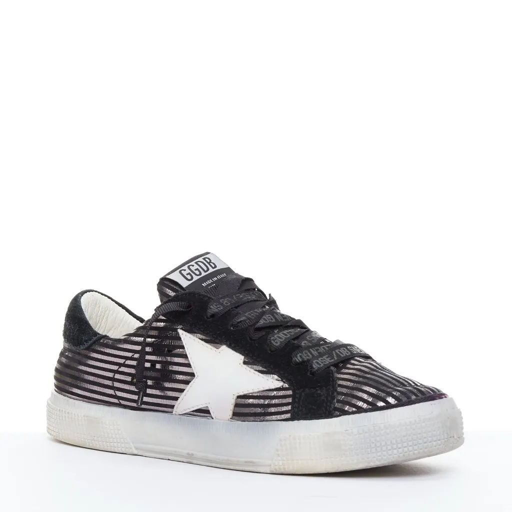 Golden Goose Fancy Black Leather Very good - Back View