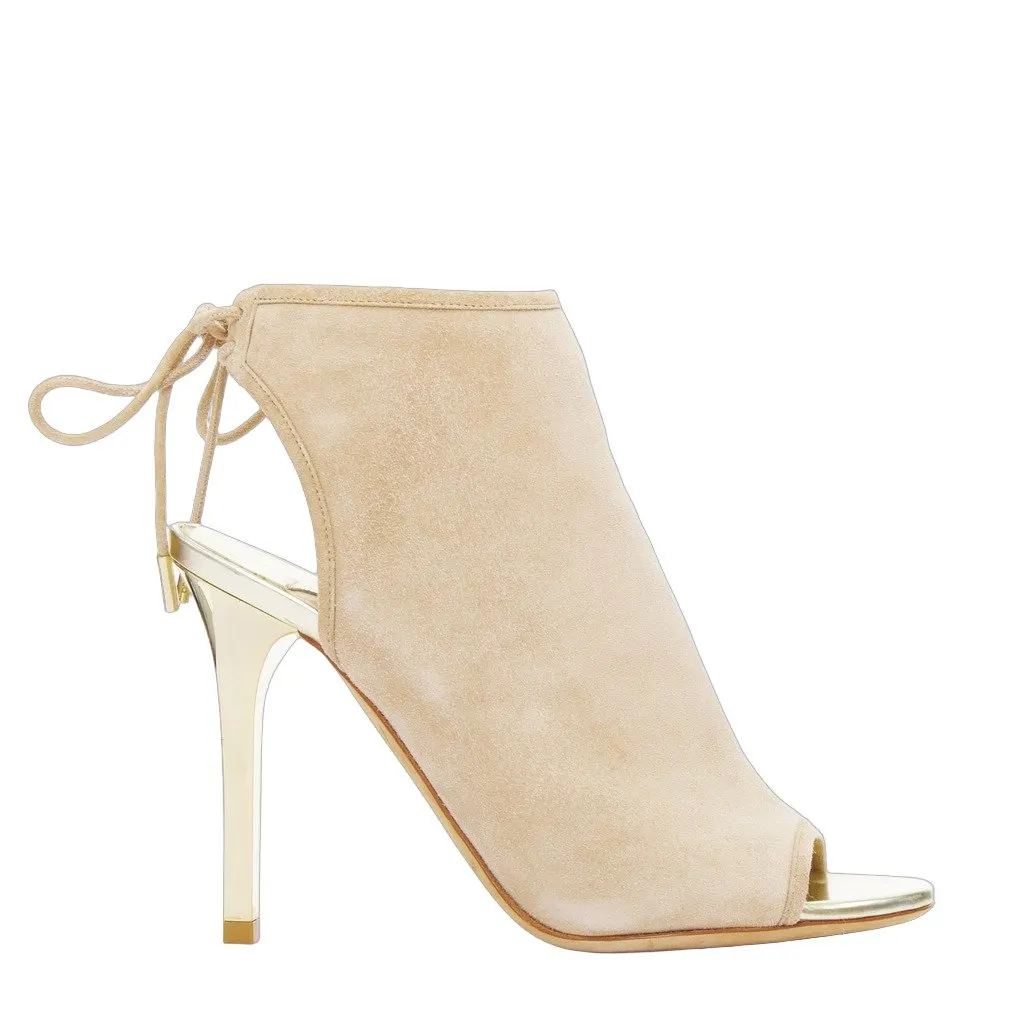Jimmy Choo Froze Beige Suede Very good - Front View