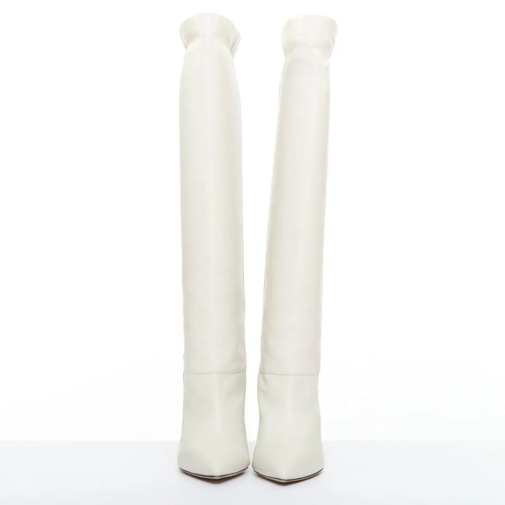Isabel Marant Loens Beige Leather Good - Inside View