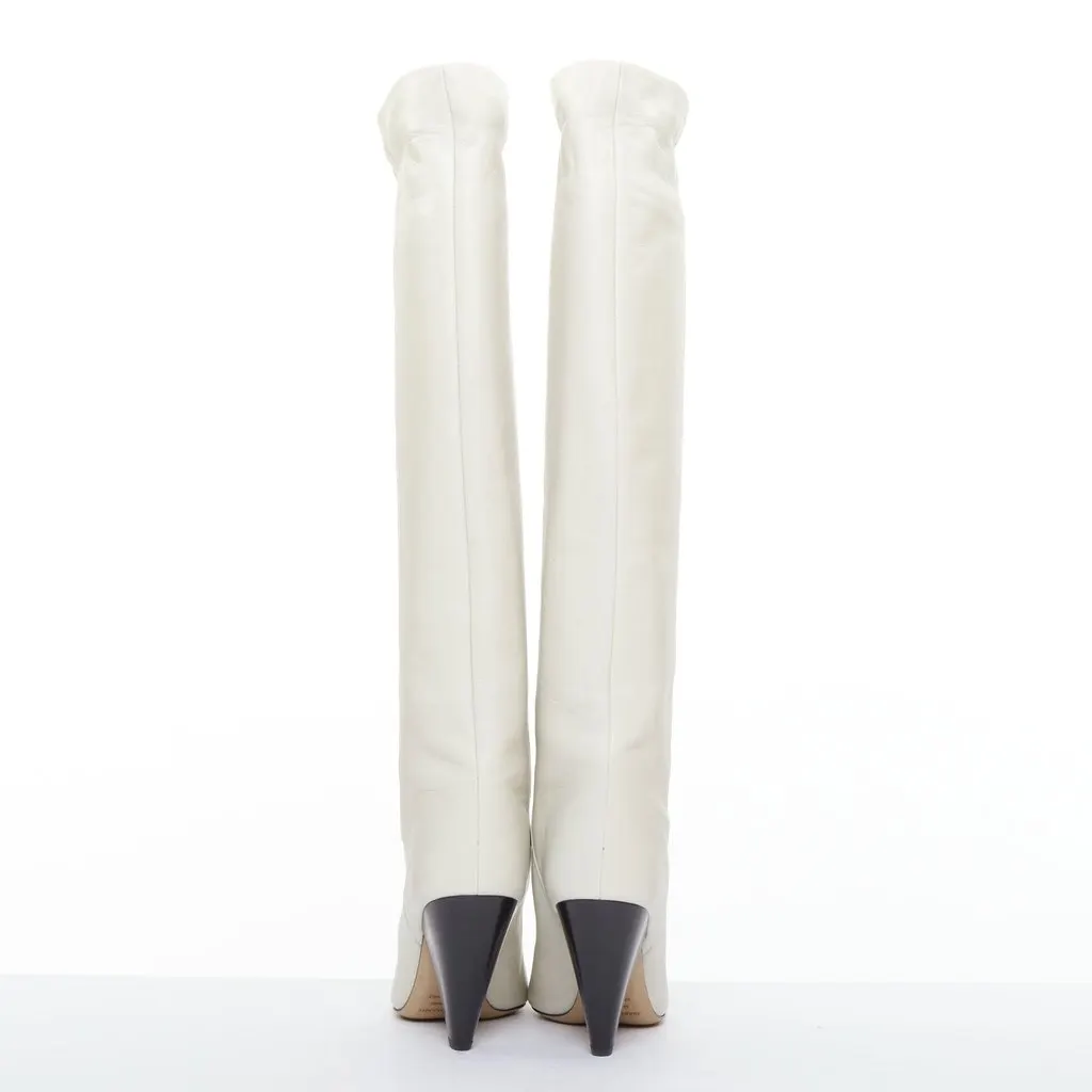 Isabel Marant Loens Beige Leather Good - Box View