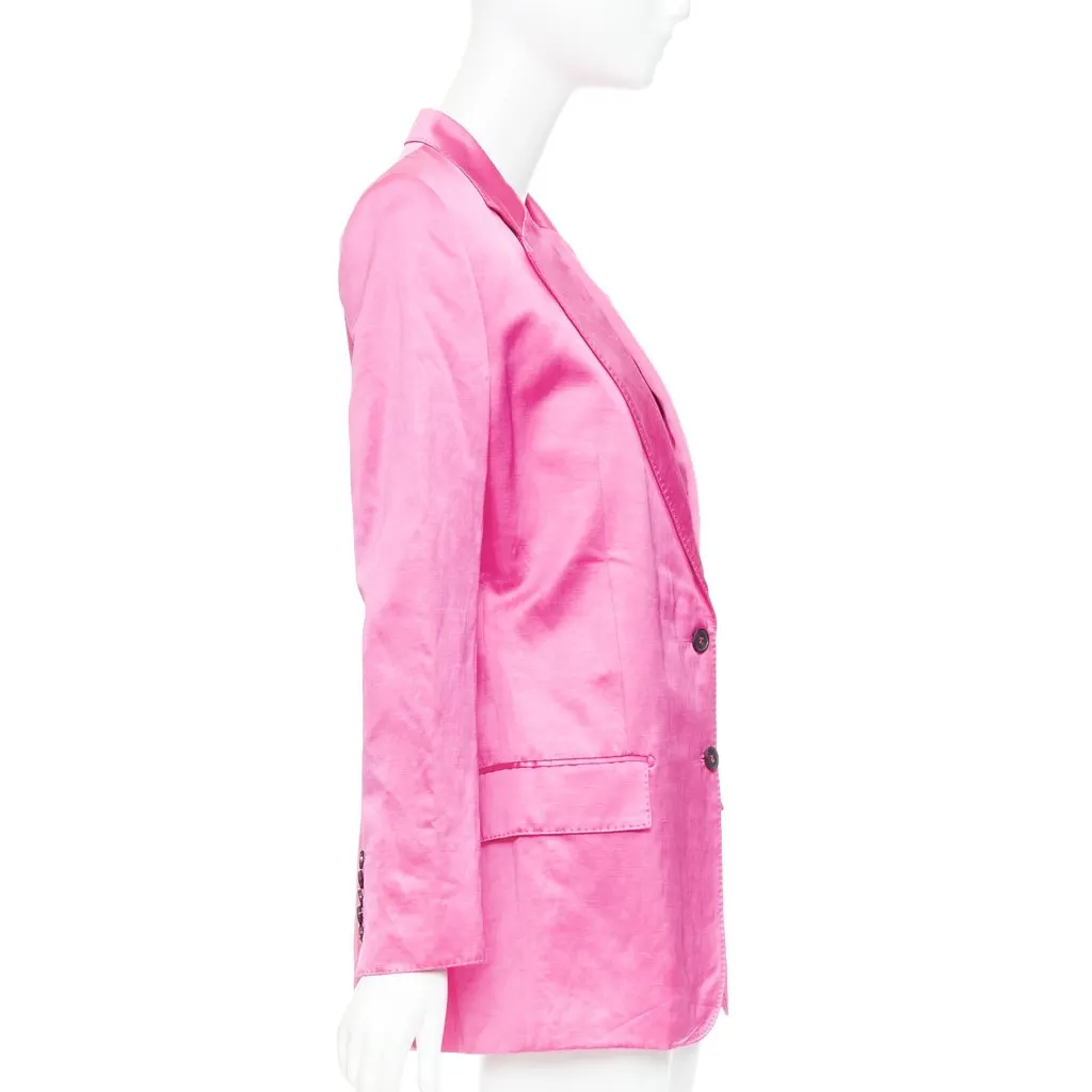 Tom Ford Pink Viscose Jacket Pink Viscose Good - Box View