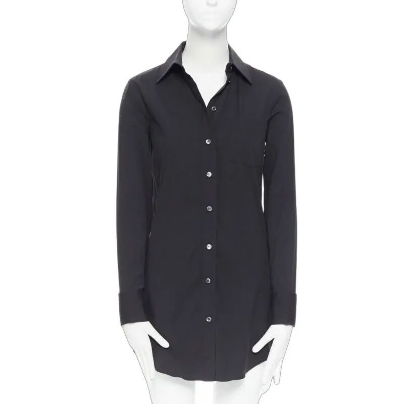 Michael Kors Patch Pocket Shirt Black Cotton Very good - Front View