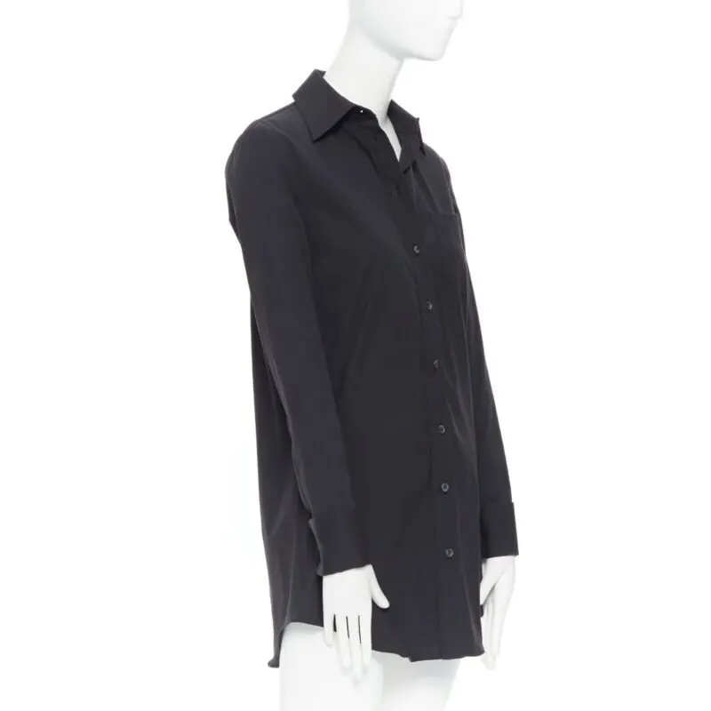 Michael Kors Patch Pocket Shirt Black Cotton Very good - Model View