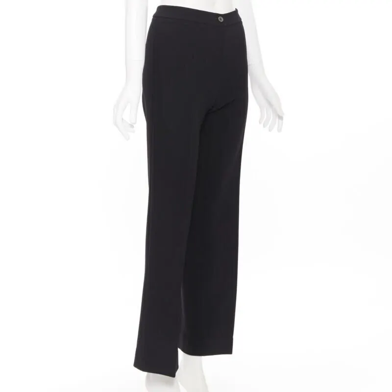 Michael Kors Slim Work Trousers Black Wool Very good - Model View
