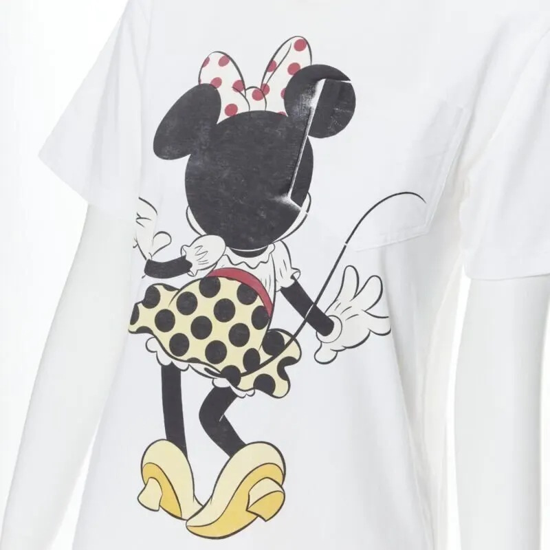 Victoria Beckham Minnie Mouse Tee White Cotton Very good - Back View