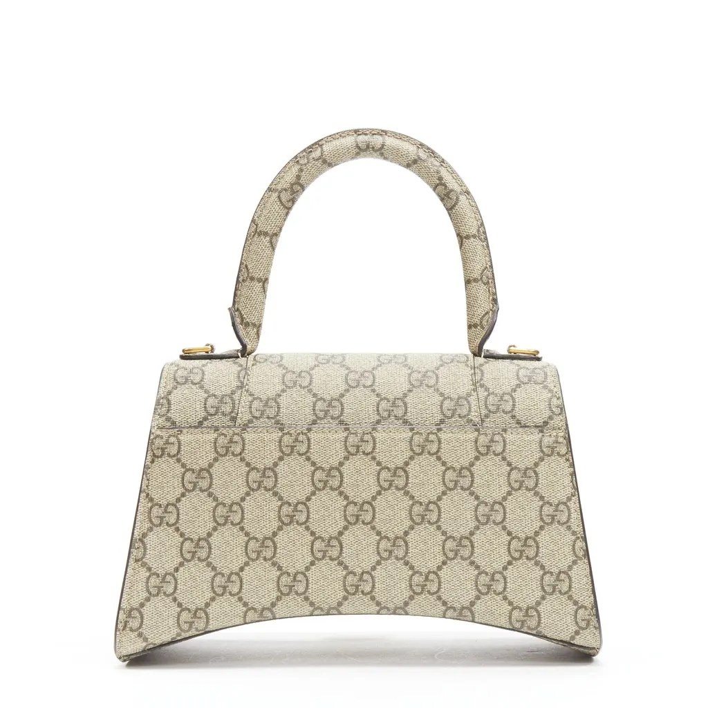 Gucci Hourglass Brown Canvas Very good - Box View
