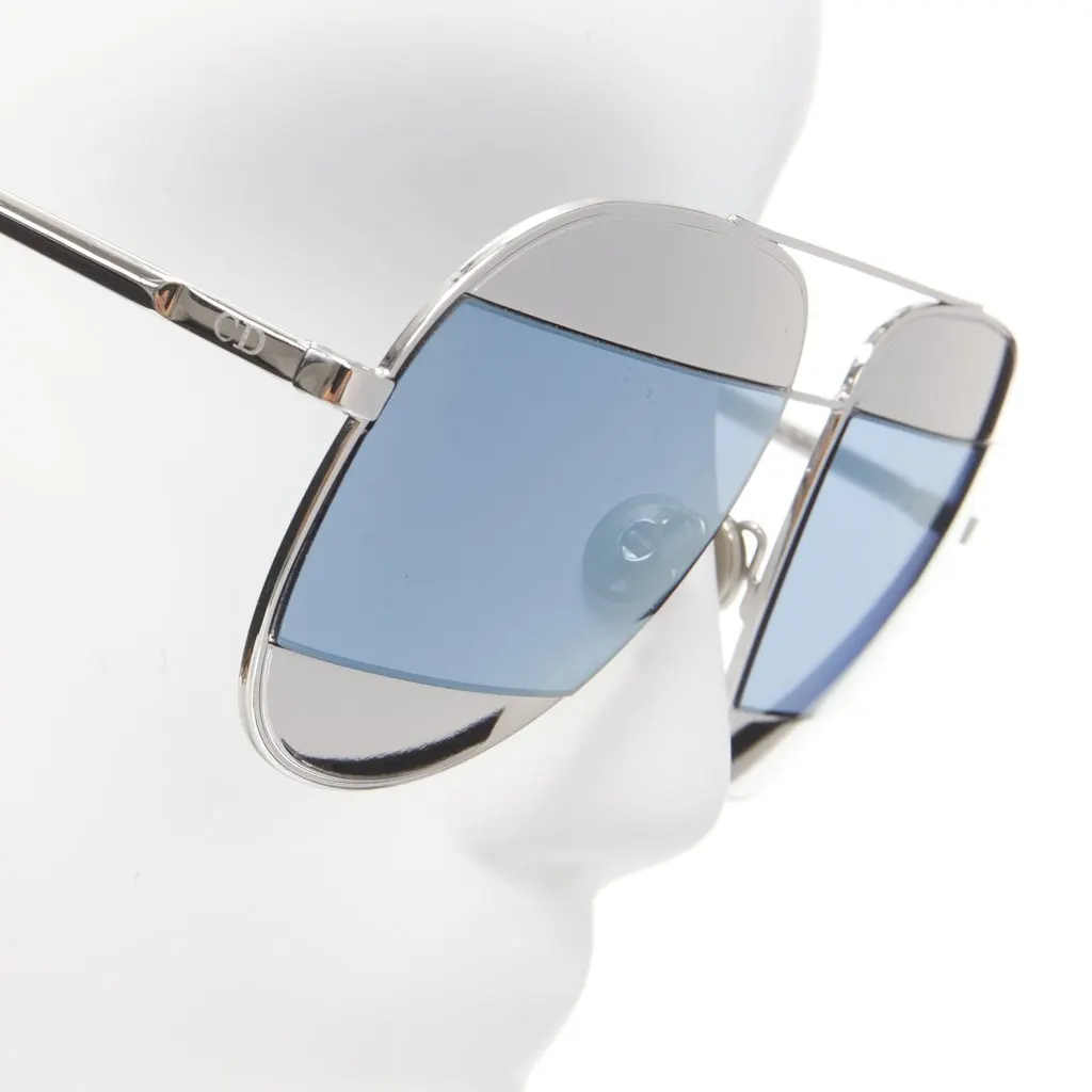Dior Split 0103J Blue Metal Never worn - Back View