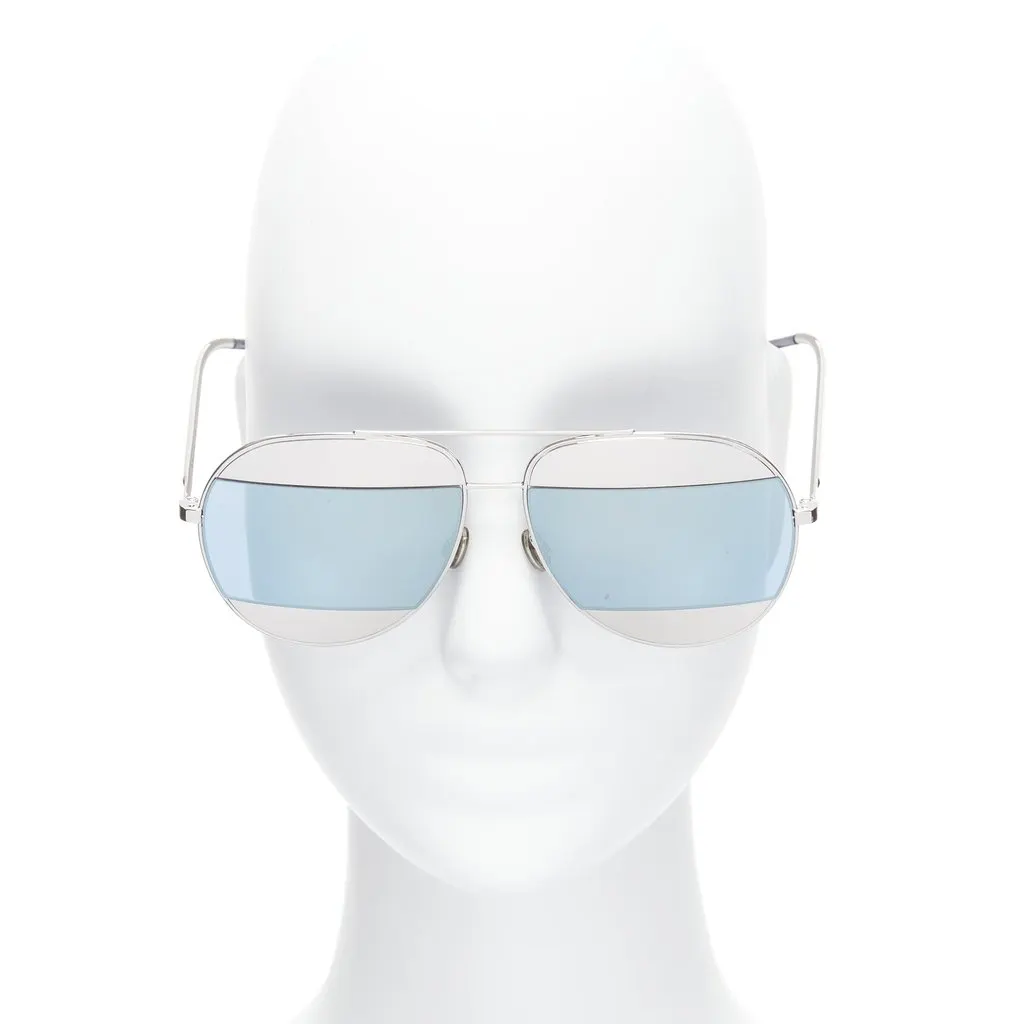 Dior Split 0103J Blue Metal Never worn - Inside View