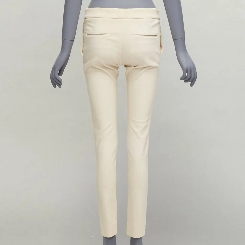 Stella McCartney Stretchy Cropped Pants Ecru Cotton Fair - Box View