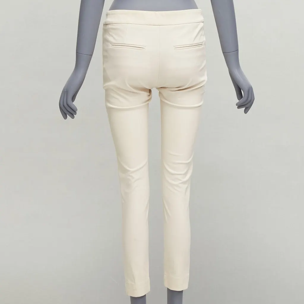 Stella McCartney Scallop Flared Pants Ecru Cotton Fair - Box View