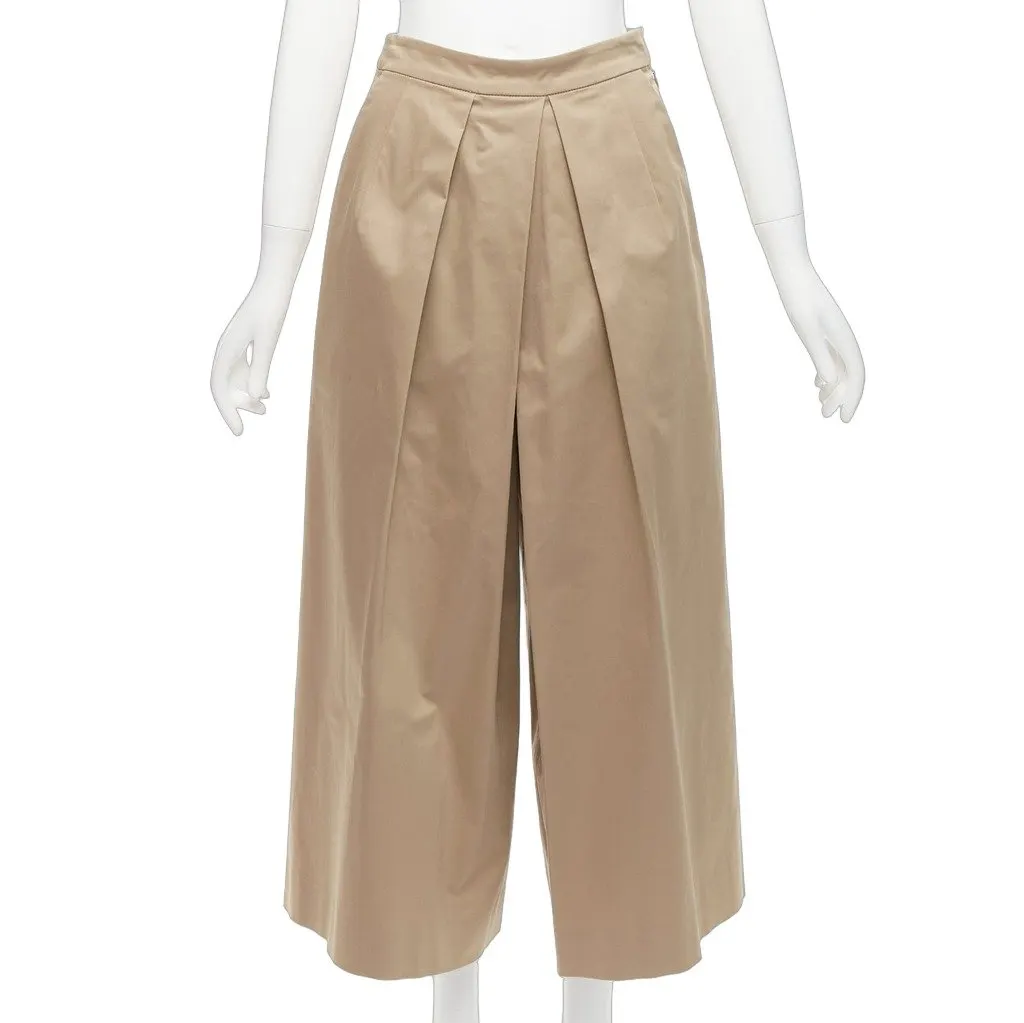 Tome Sailor Wide Pants Beige Cotton Very good - Front View