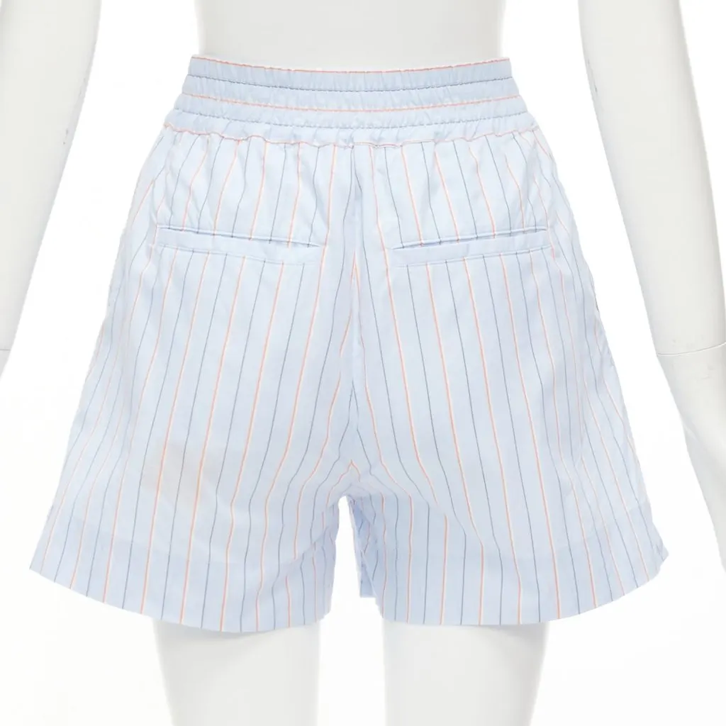 Marni Elastic Mini Shorts Blue Cotton Never worn, with tag - Box View