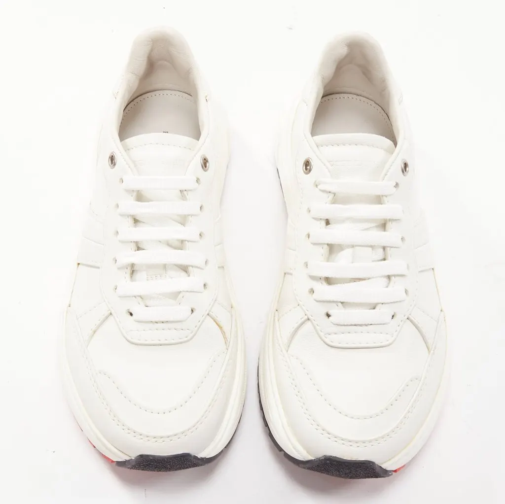 Bottega Veneta Speedster White Leather Good - Inside View
