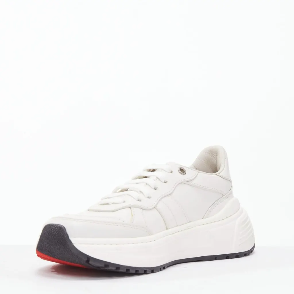 Bottega Veneta Speedster White Leather Good - Model View