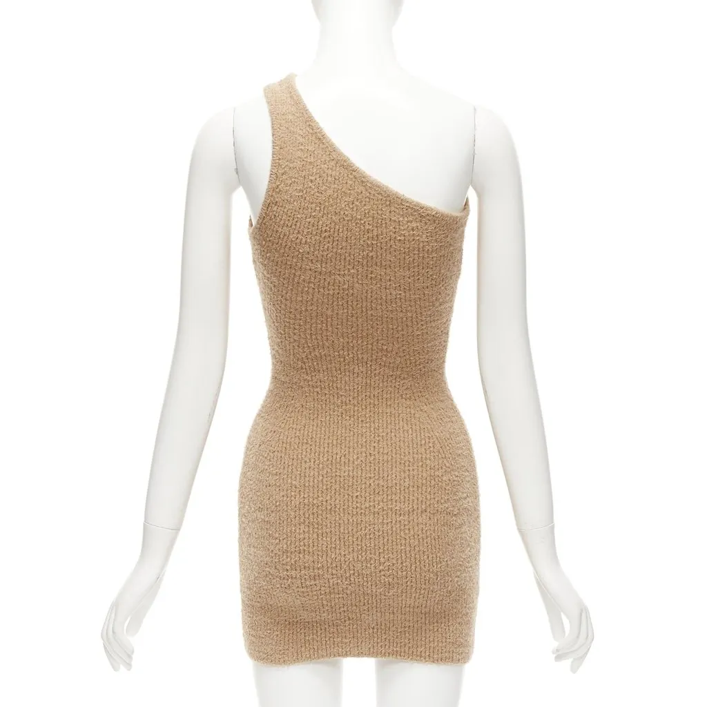 Wardrobe NYC Brown Cotton Dress Brown Cotton Very good - Box View