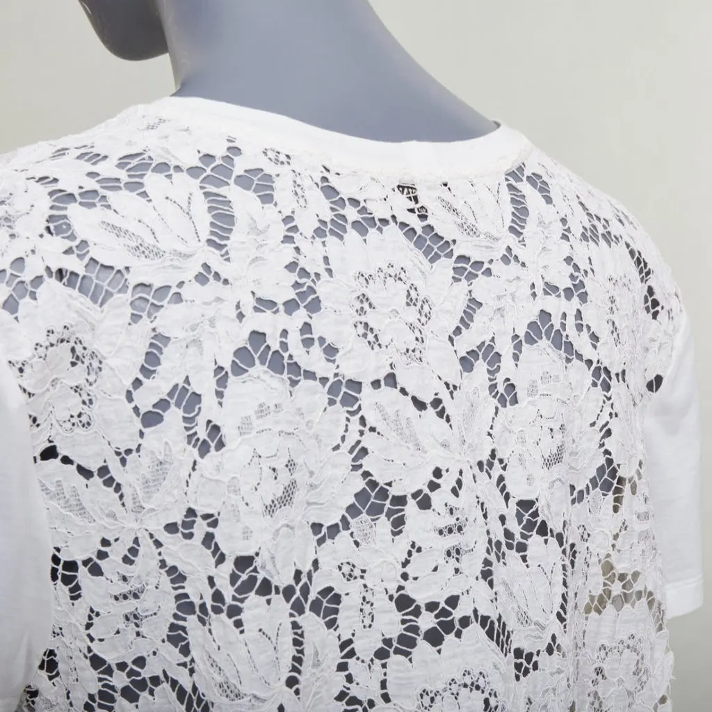 Valentino Ecru Cotton Top Ecru Cotton Very good - Back View