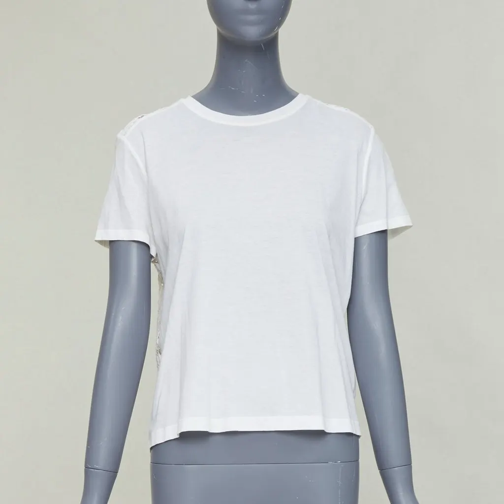 Valentino Ecru Cotton Top Ecru Cotton Very good - Inside View