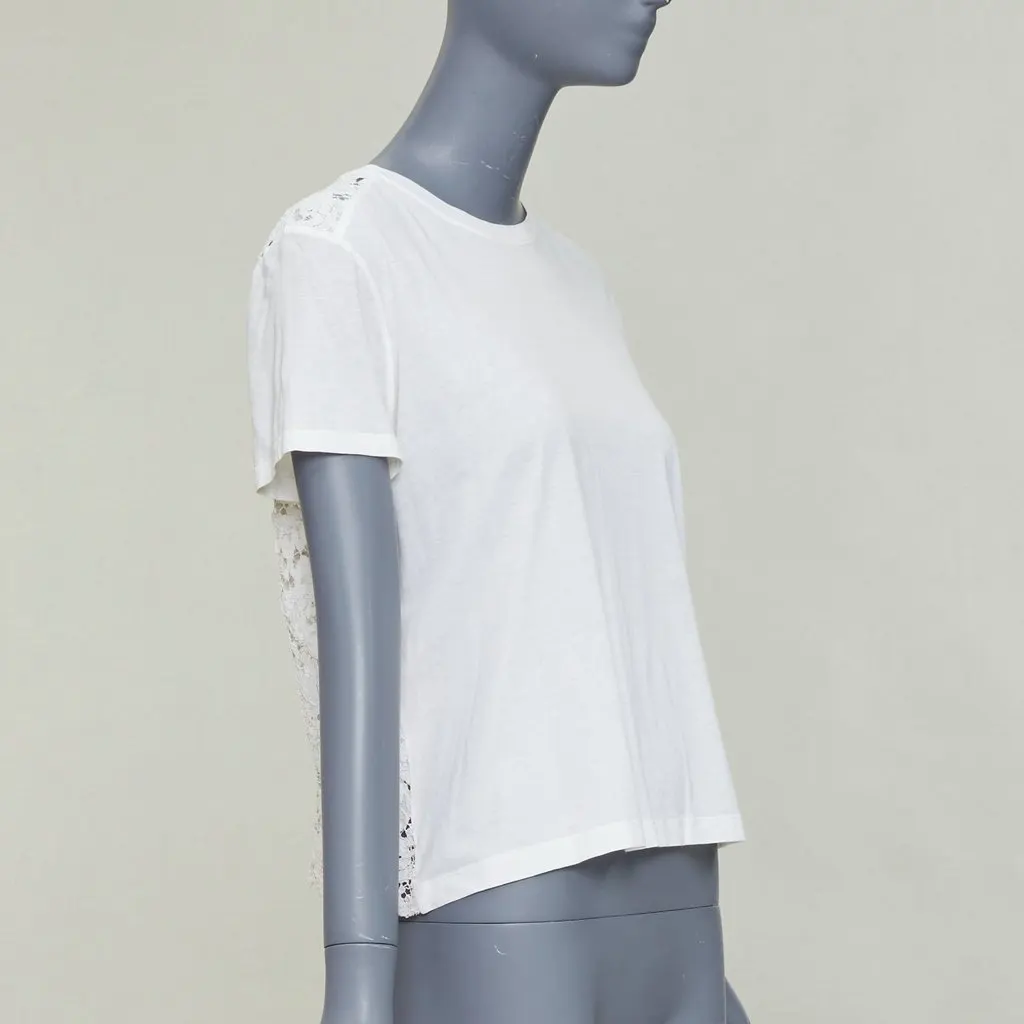 Valentino Ecru Cotton Top Ecru Cotton Very good - Model View