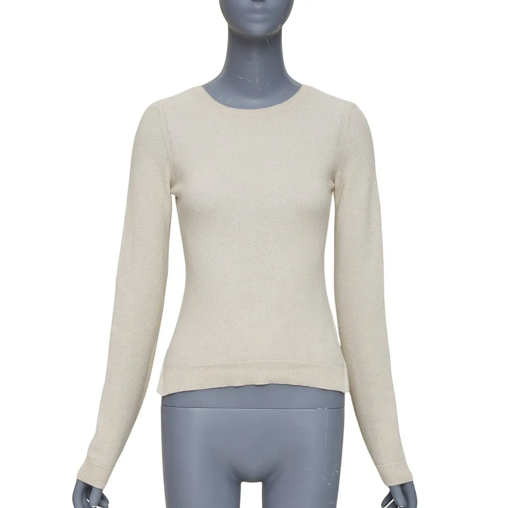 Loro Piana Beige Cashmere Knitwear Beige Cashmere Very good - Front View