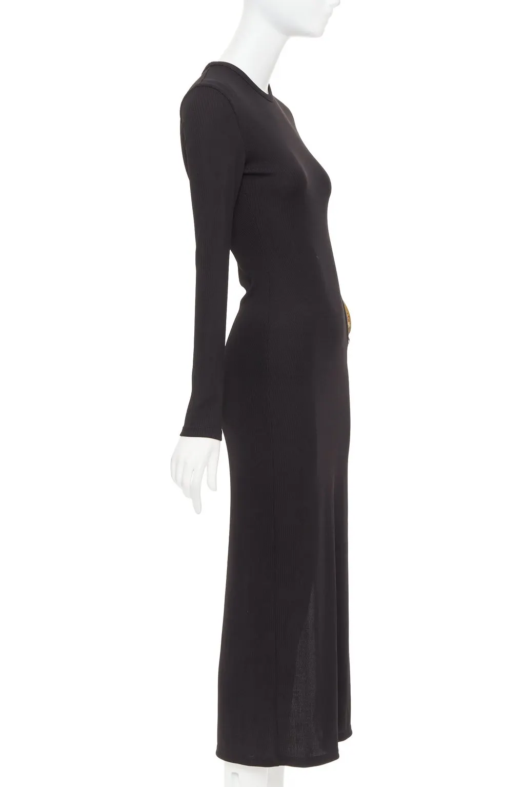 Christopher Esber Black Polyester Dress Black Polyester Very good - Model View