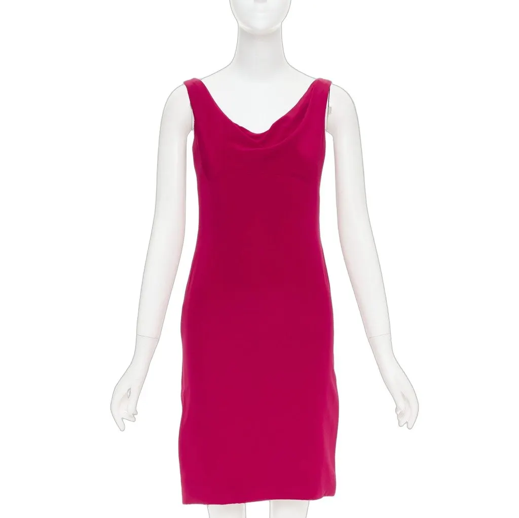 Vera Wang Red Dress Red Very good - Front View