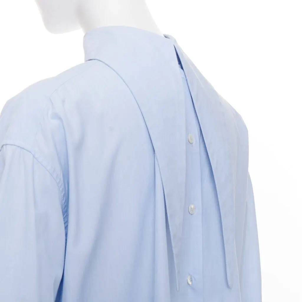Celine Blue Dress Blue Very good - Back View