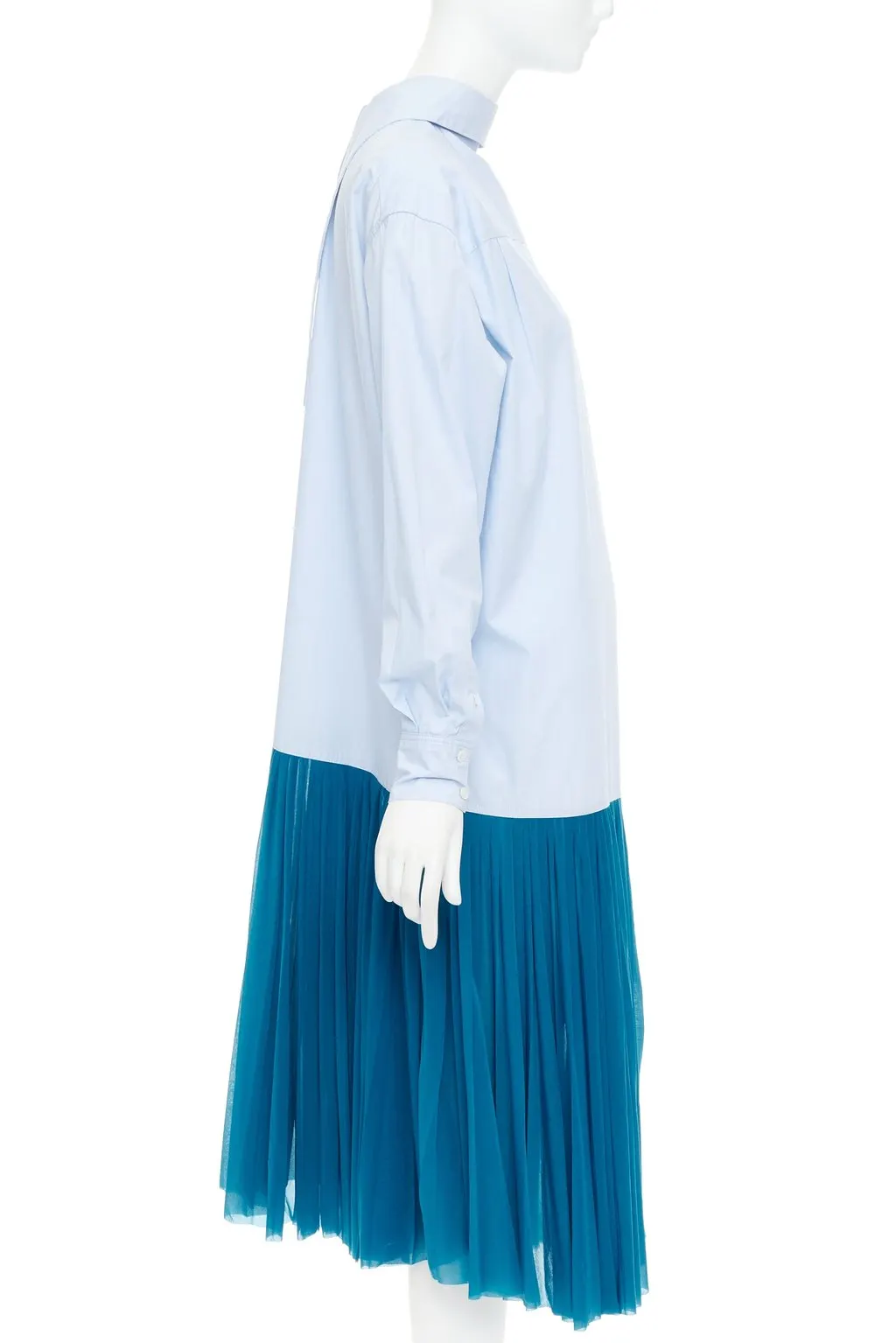 Celine Blue Dress Blue Very good - Model View