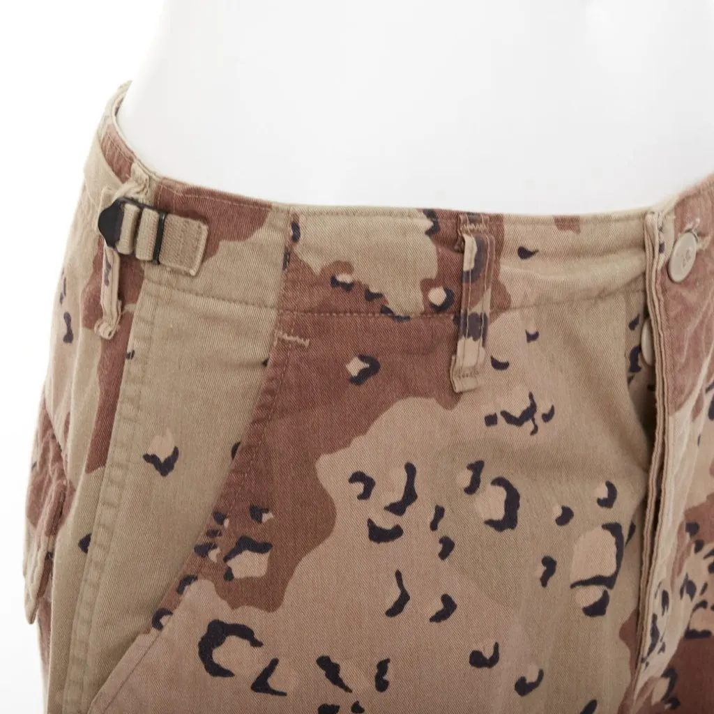 RE/DONE Desert Camo Beige Cotton Very good - Back View