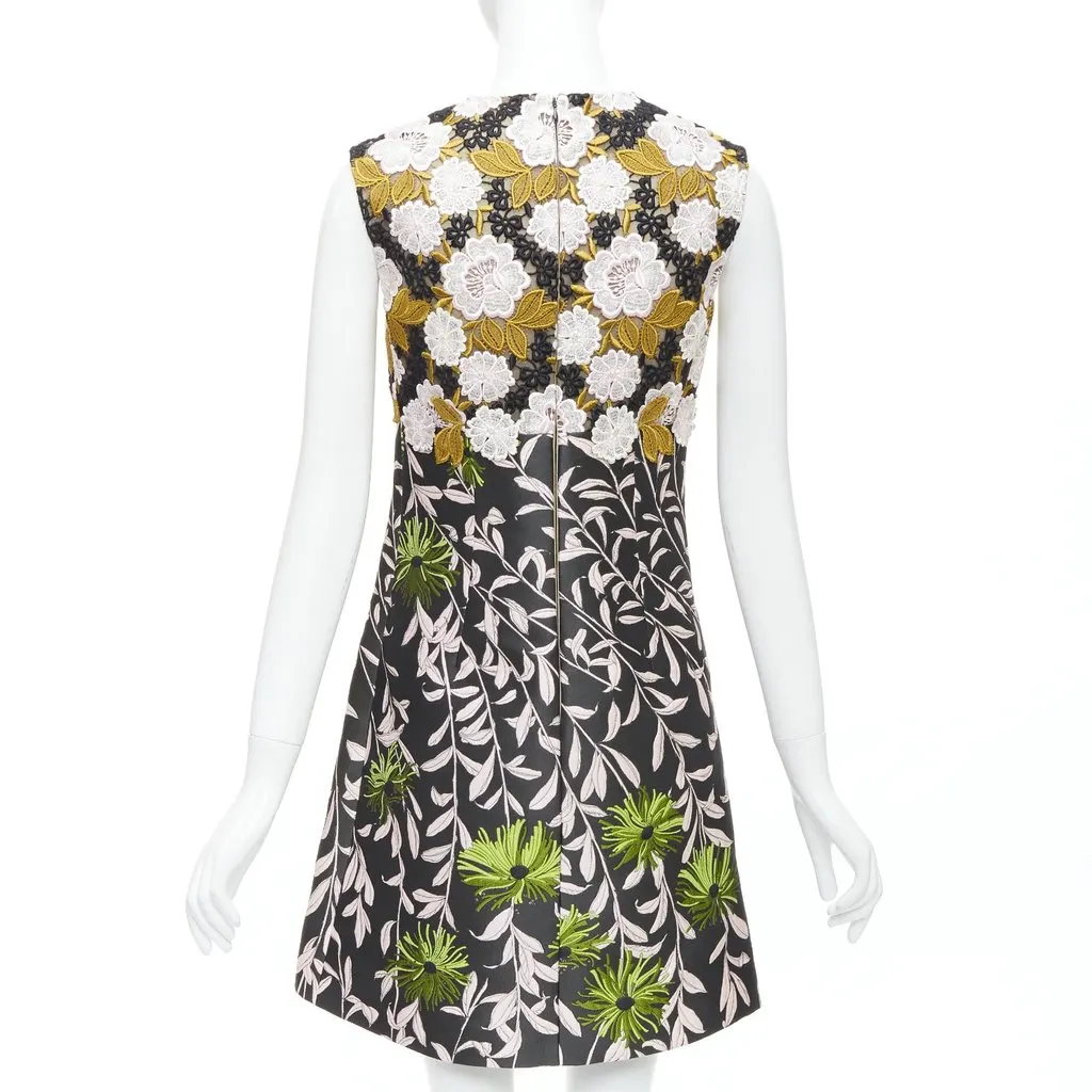 Giambattista Valli Black Polyester Dress Black Polyester Very good - Box View