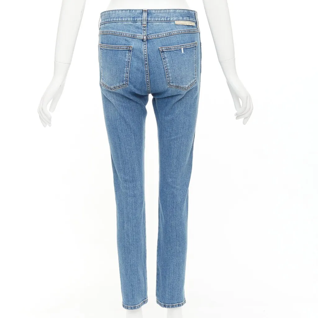 Stella McCartney Floral Patch Jeans Blue Cotton Good - Box View