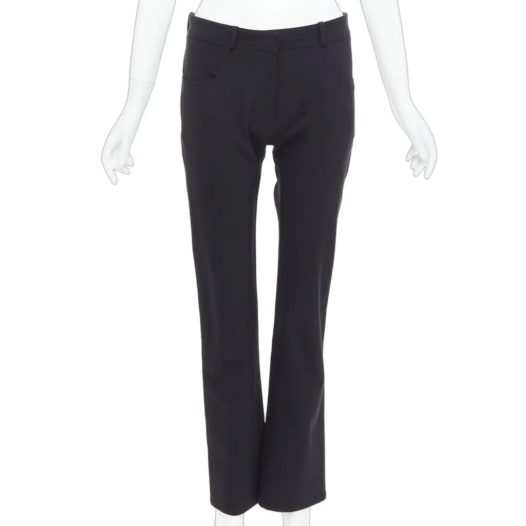 Balenciaga Square Pocket Pants Black Never worn - Front View
