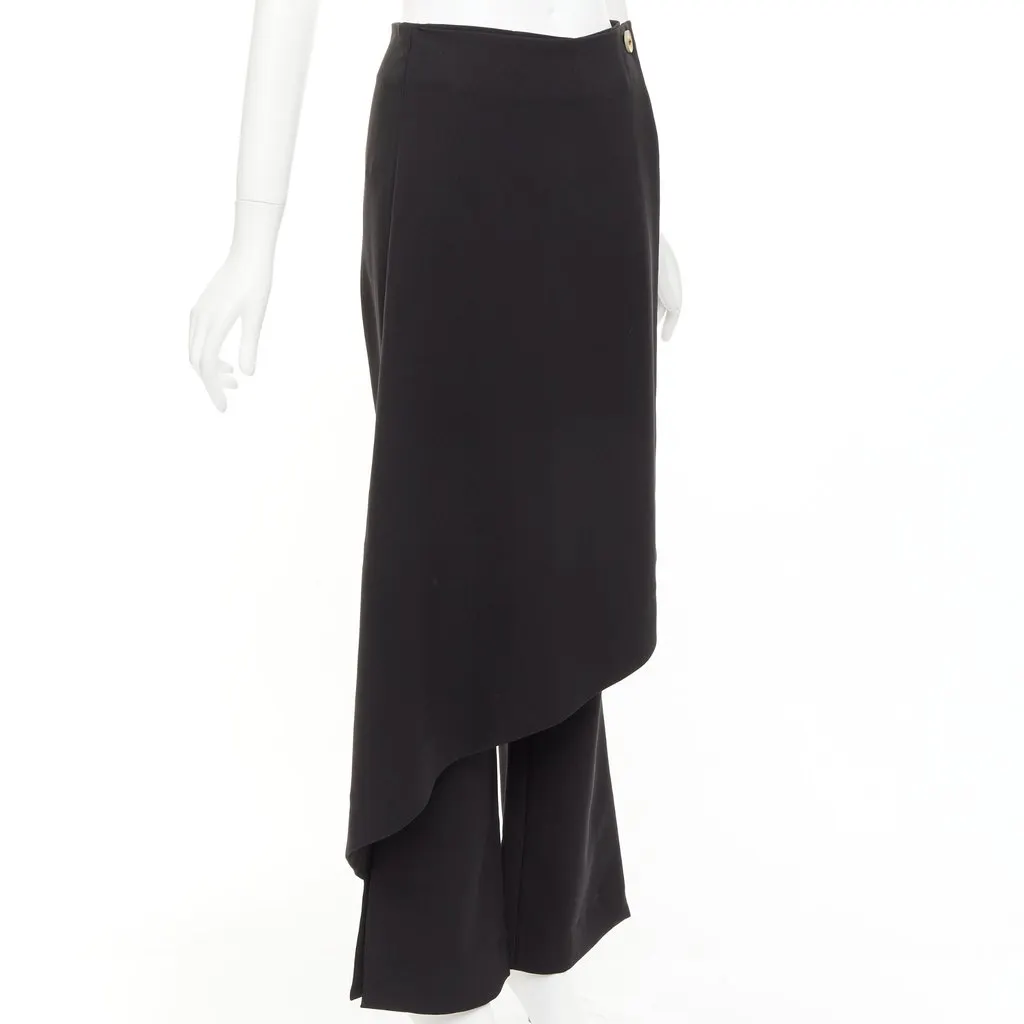 Solace London Wrap Kilt Pants Black Never worn - Inside View