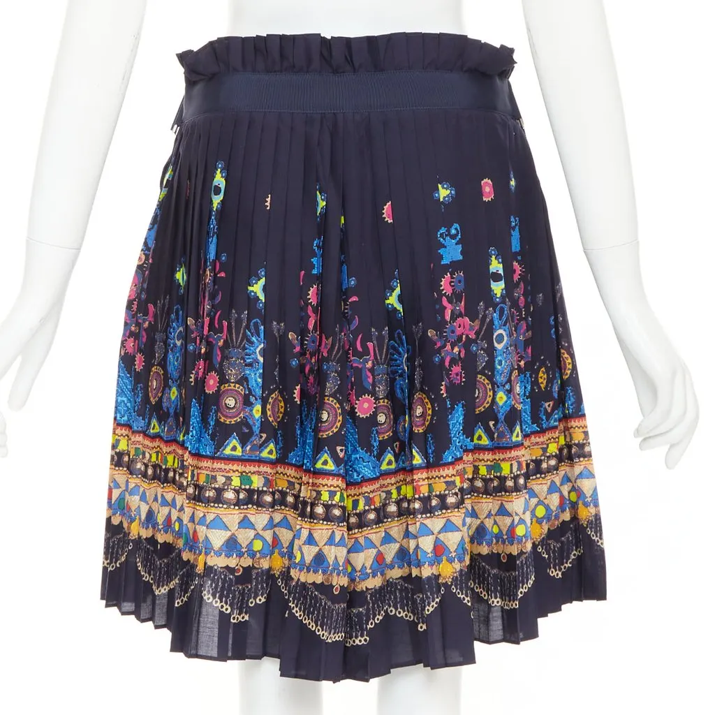 Sacai Navy Polyester Skirt Navy Polyester Very good - Box View