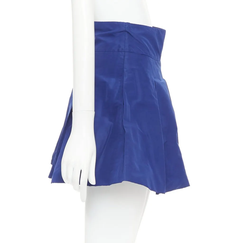 Miu Miu Blue Skirt Blue Polyamide Very good - Inside View