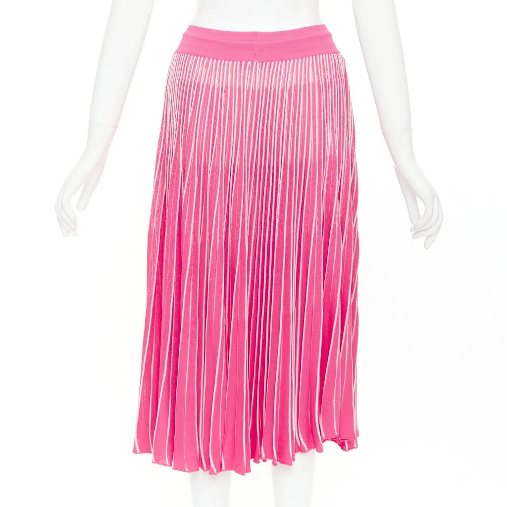 Valentino Pink Viscose Skirt Pink Viscose Very good - Box View