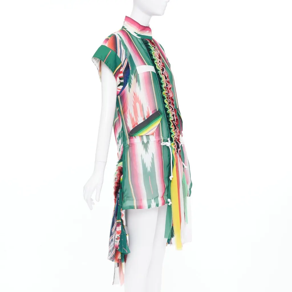 Sacai MultiColor Polyester Dress MultiColor Polyester Very good - Inside View