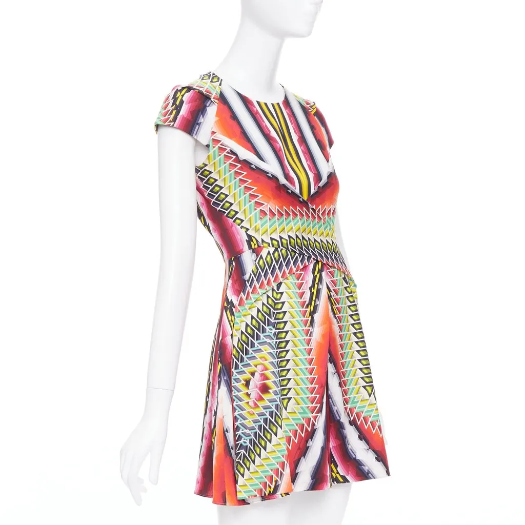 Peter Pilotto MultiColor Silk Dress MultiColor Silk Fair - Inside View