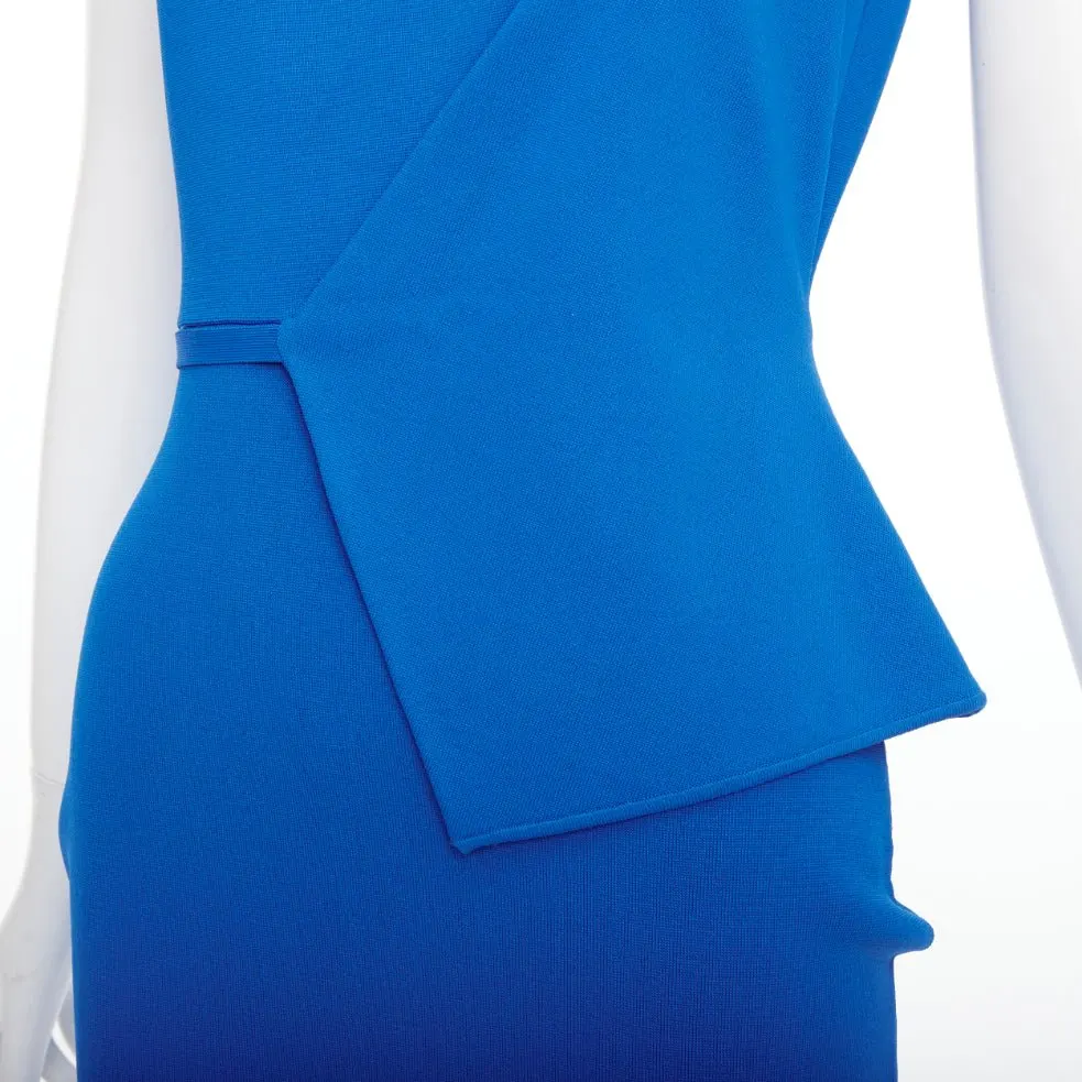 Alexander Wang Blue Polyester Dress Blue Polyester Very good - Back View