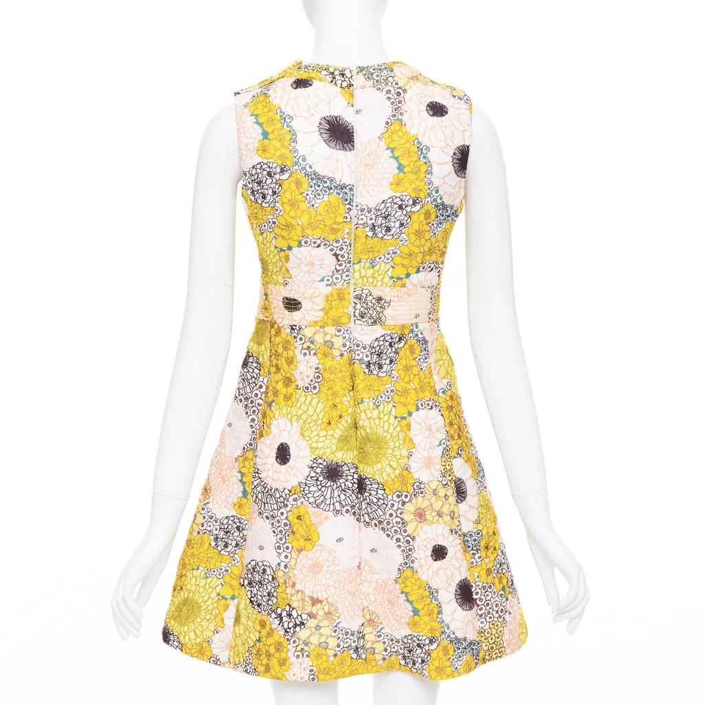 Giambattista Valli Yellow Polyester Dress Yellow Polyester Very good - Box View