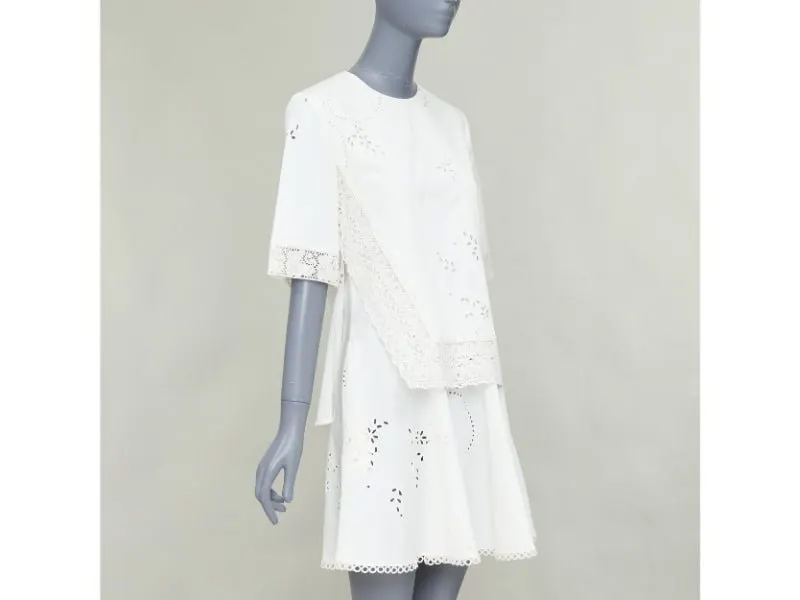 Stella McCartney Ecru Cotton Dress Ecru Cotton Fair - Inside View