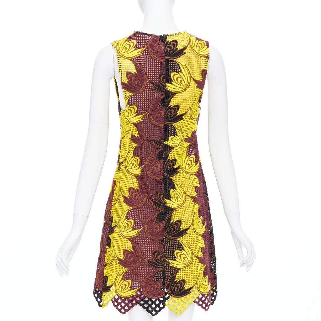 Marni Yellow Polyester Dress Yellow Polyester Very good - Box View