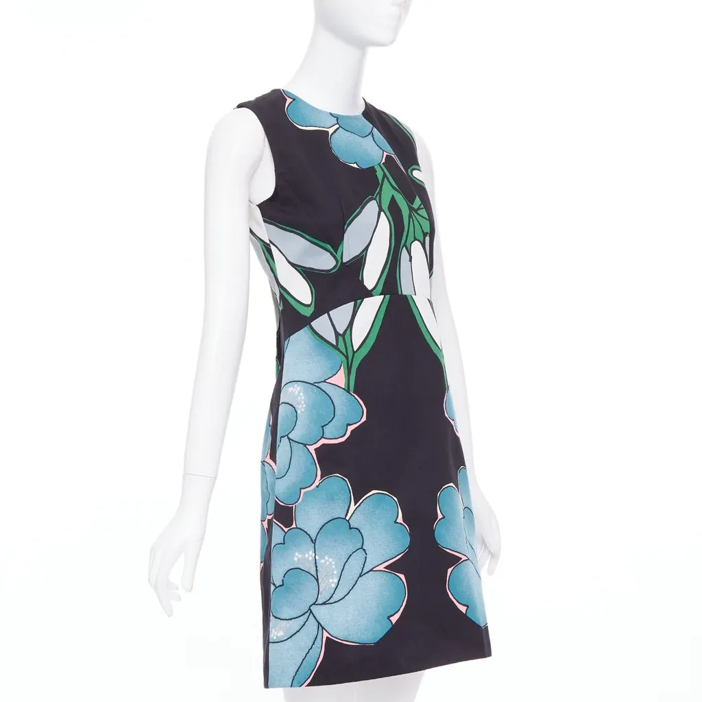 Marni Blue Cotton Dress Blue Cotton Very good - Inside View