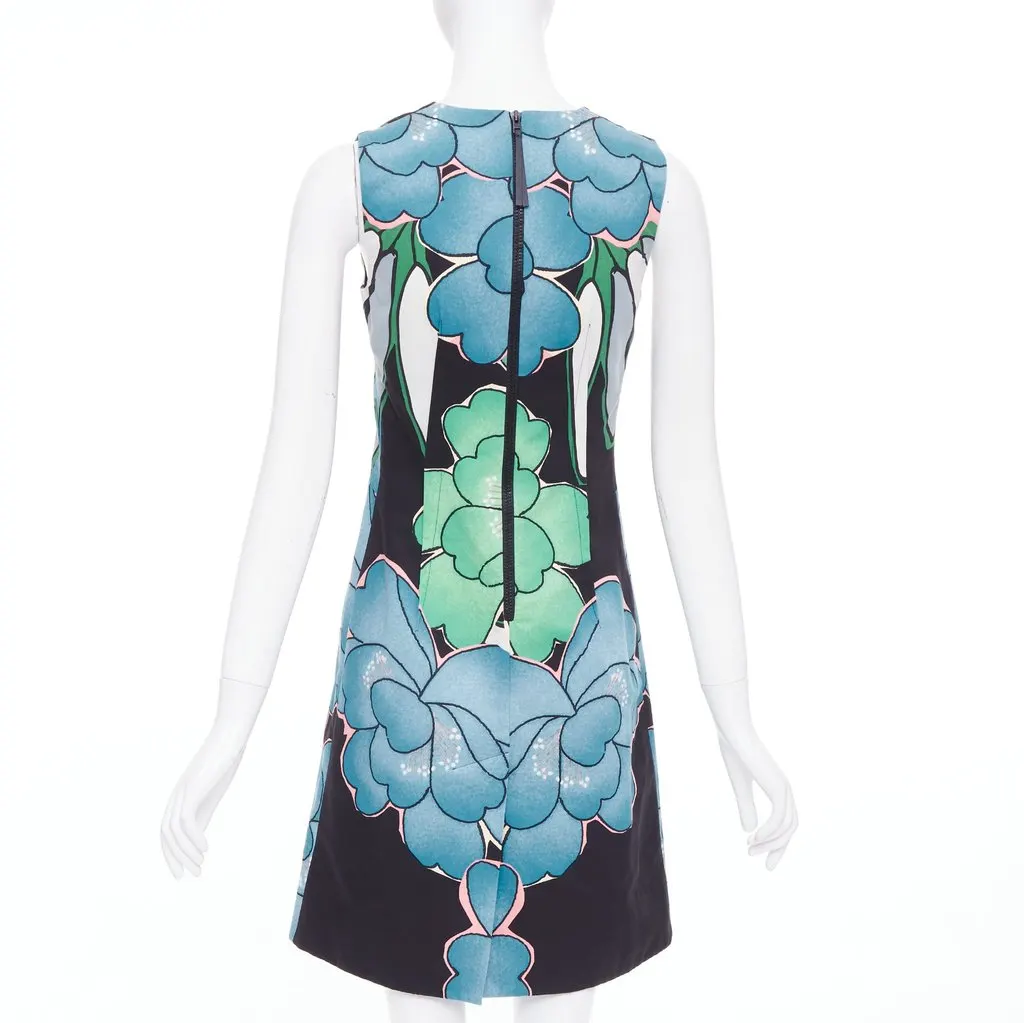 Marni Blue Cotton Dress Blue Cotton Very good - Box View