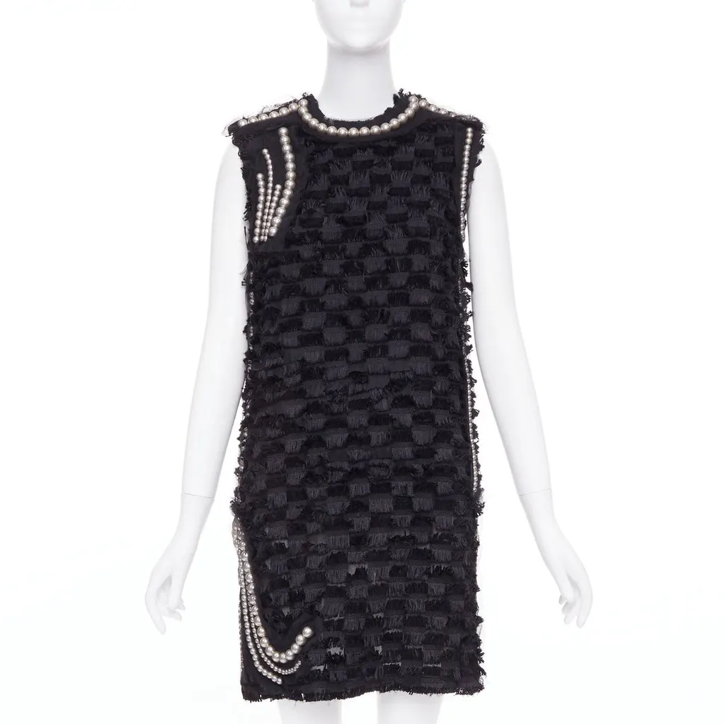 Lanvin Black Viscose Dress Black Viscose Very good - Inside View