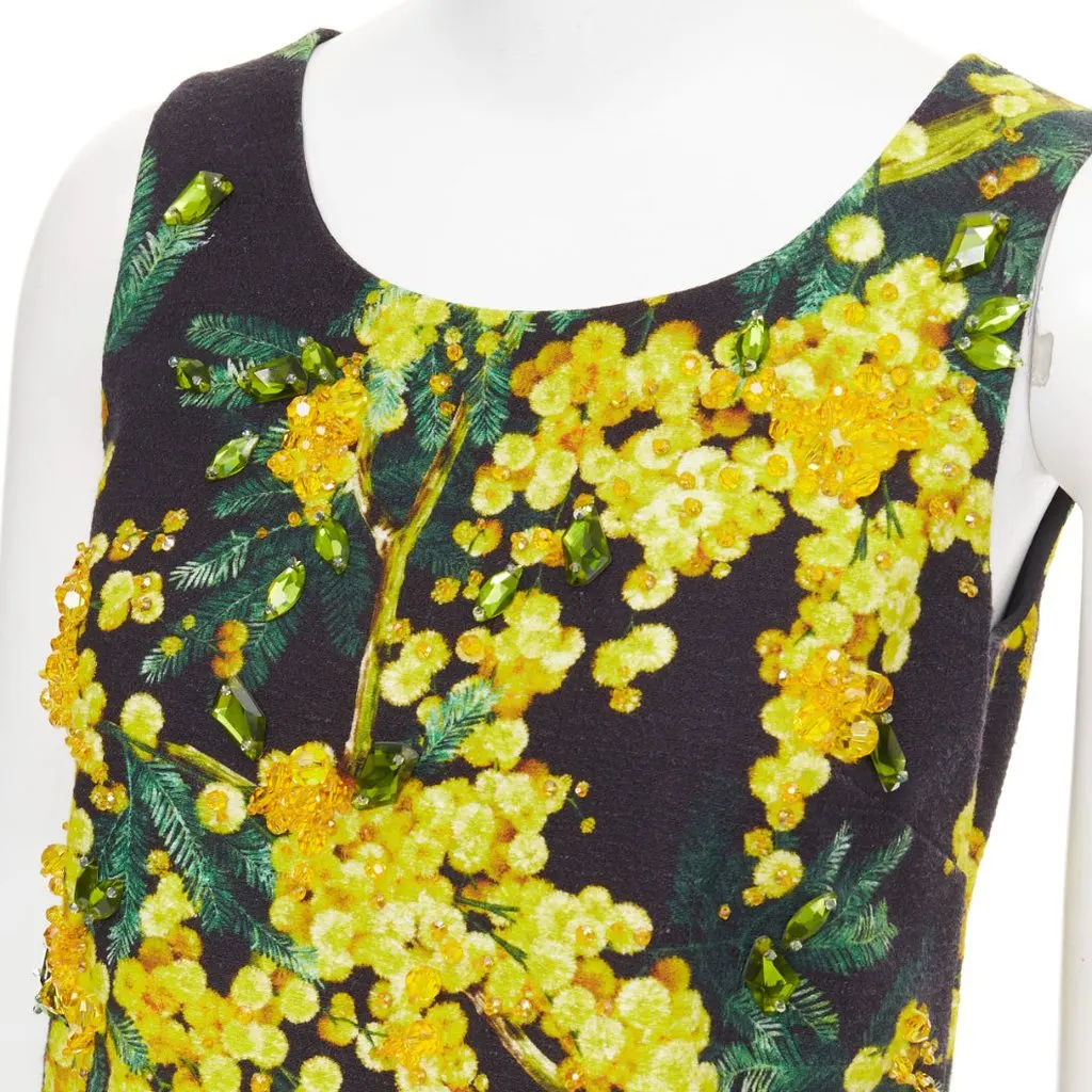 Dolce & Gabbana Black Polyester Top Black Polyester Very good - Back View