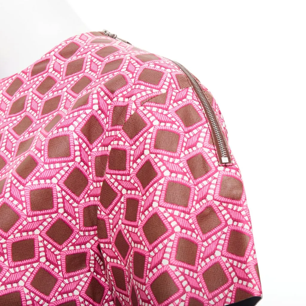 Louis Vuitton Brown Leather Top Brown Leather Very good - Back View